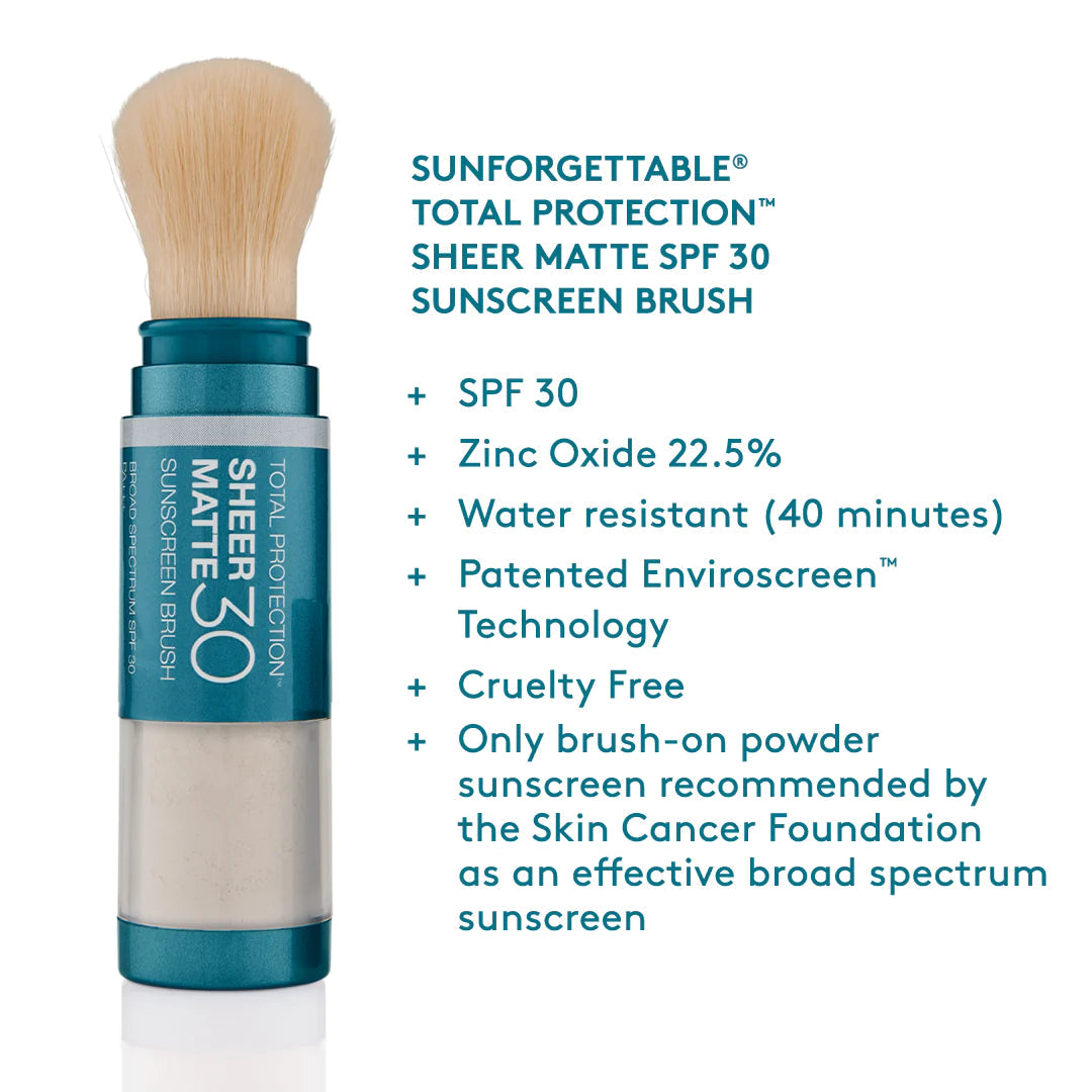 Sunforgettable® Total Protection™ Sheer Matte SPF 30 Sunscreen Brush image 3